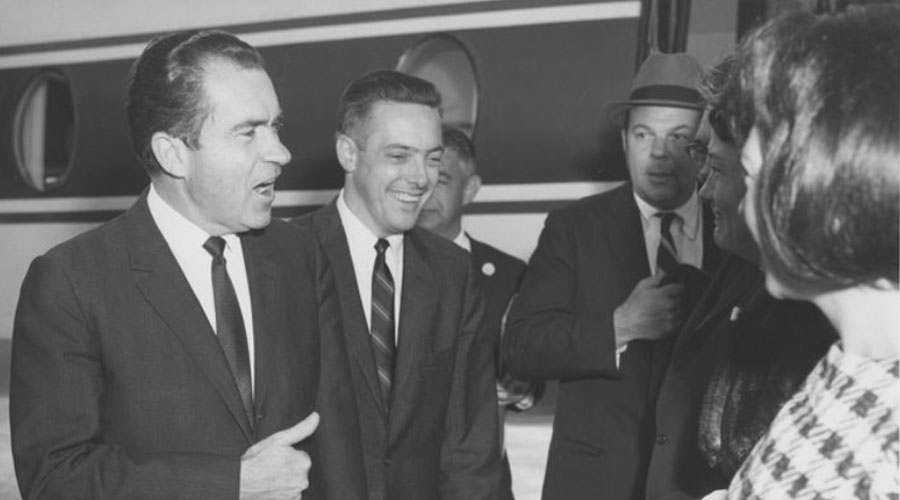 Richard Nixon and Bill Brock in Chattanooga