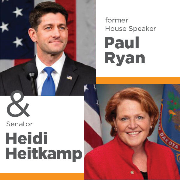 Paul Ryan and Heidi Heitkamp